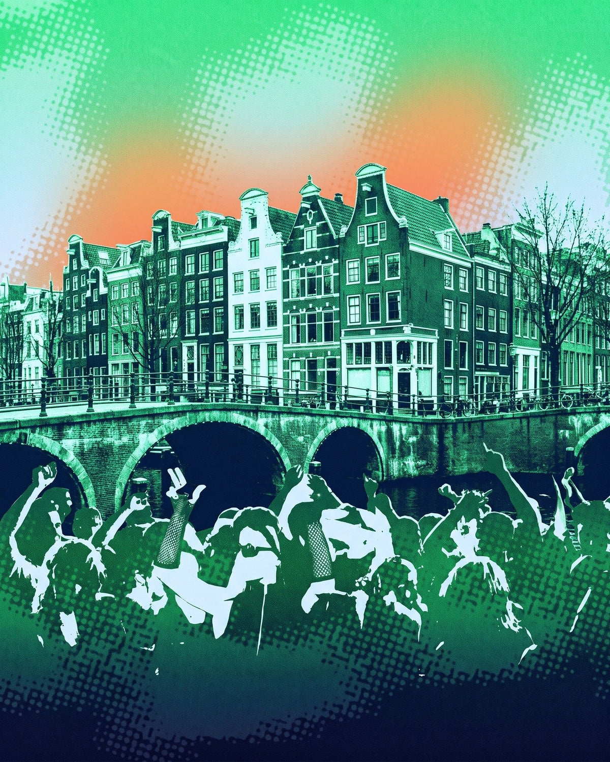 10AM Club Amsterdam – Grachtenhäuser und tanzende Menge