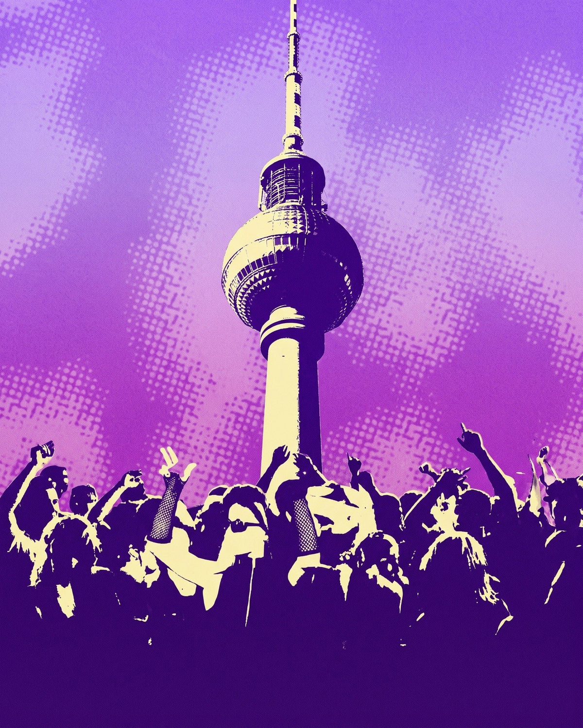 10AM Club Berlin – Fernsehturm und tanzende Menge
