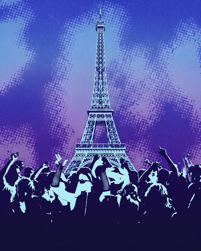 10AM Club Paris – Eiffelturm und tanzende Menge