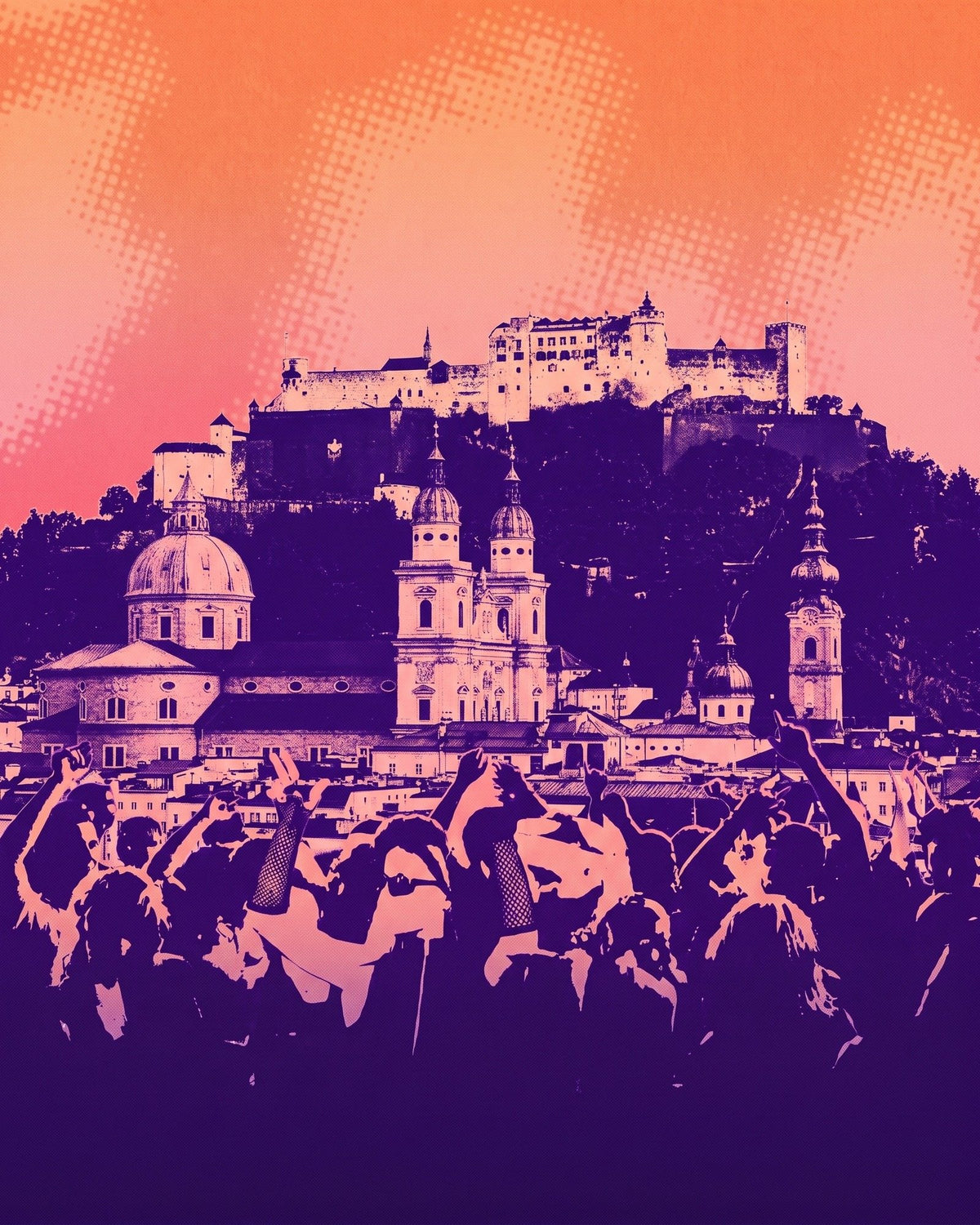 10AM Club Salzburg – Festung Hohensalzburg, Altstadt und tanzende Menge