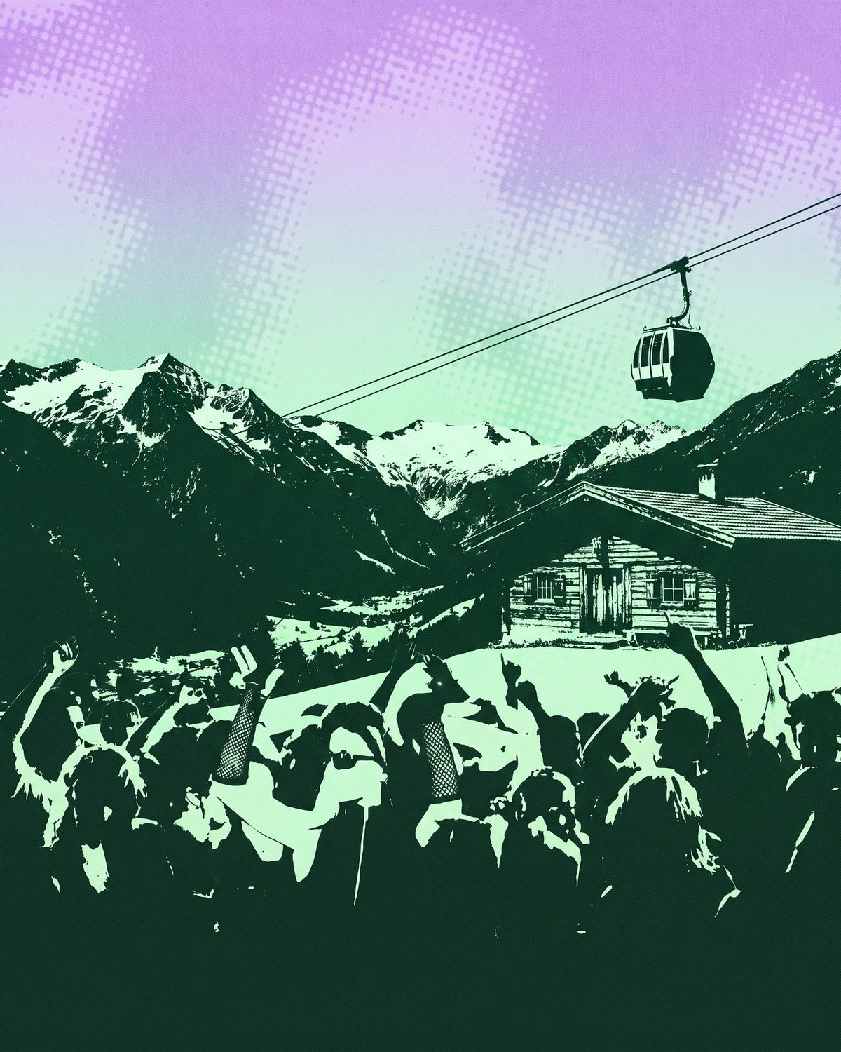 10AM Club Zillertal – Berge, Gondel, Almhütte und tanzende Menge